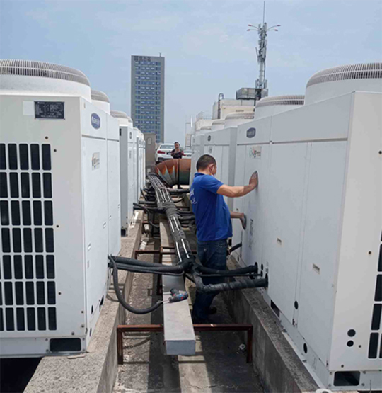 衡阳中央空调制热和不制冷系统维修方法